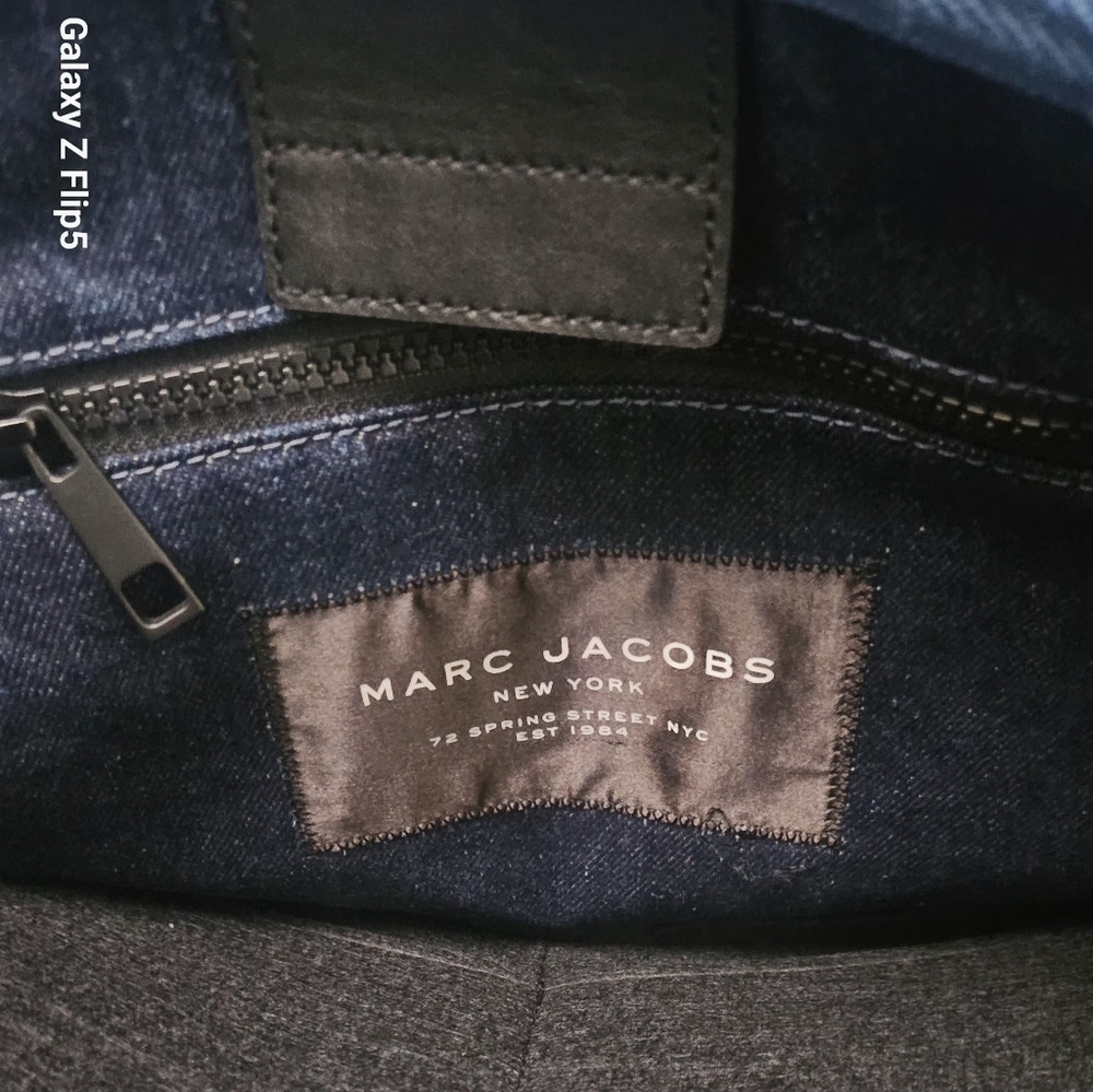 Marc Jacobs Denim Tote Bag - Picture 4 of 7